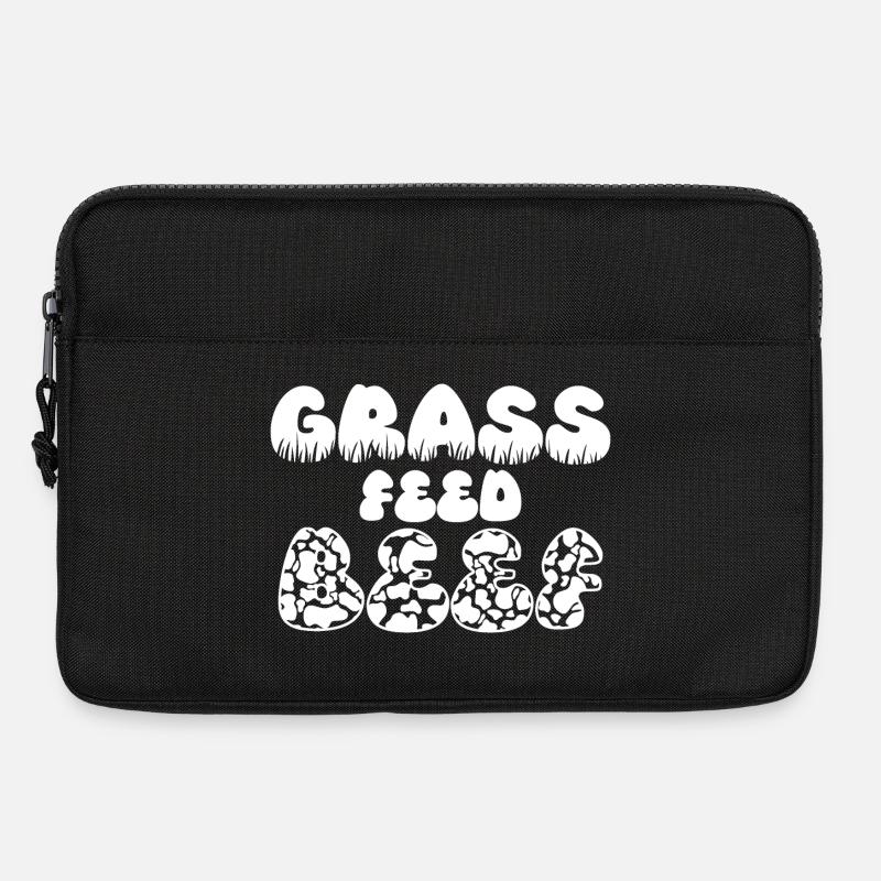 Grass Feed Beef - Laptoptasche 13" - Schwarz