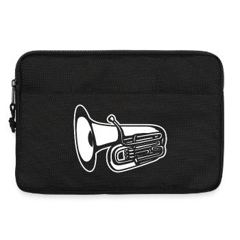 Tuba - Laptop bag 13" - black - Front