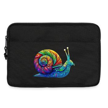 Schnecke - Laptoptasche 13" - Schwarz - Vorne