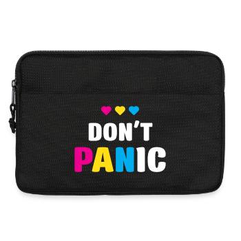 LGBT Pride Month - Keine Panik - Laptoptasche 13" - Schwarz - Vorne