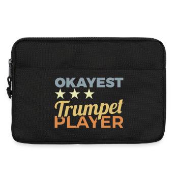 Durchschnittlicher Trompeter - Laptoptasche 13" - Schwarz - Vorne