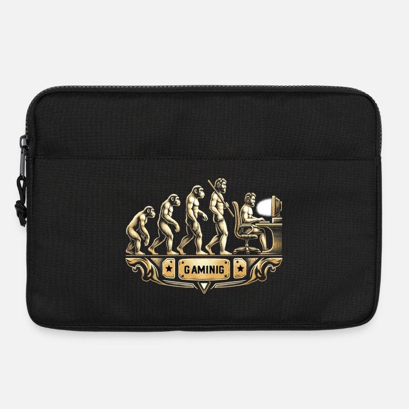 Evolution of Gaming Retro - Laptoptasche 13" - Schwarz