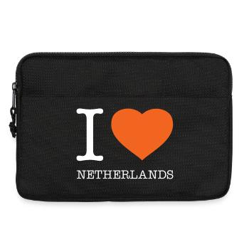 I LOVE NETHERLANDS - Laptoptasche 13" - Schwarz - Vorne