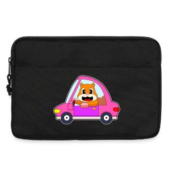 Hamster Auto - Laptoptasche 13" - Schwarz - Vorne