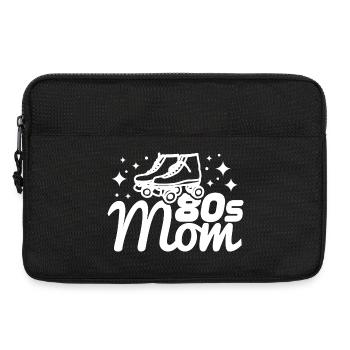 80s mom - Laptop bag 13" - black - Front