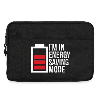 I'm in energy saving mode - Sacoche pour ordinateur portable 13 pouces - noir - Devant