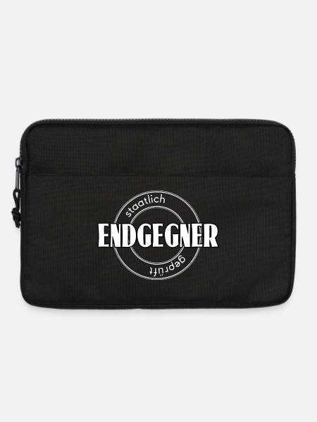Endgegner - Laptoptasche 13" - Schwarz