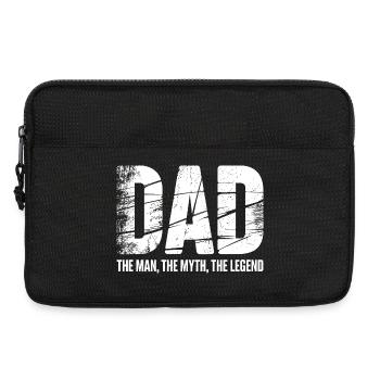 Dad The Man The Myth The Legend - Laptop bag 13" - black - Front