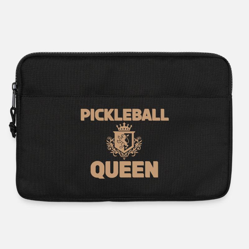 Pickleball-Königin - Laptoptasche 13" - Schwarz