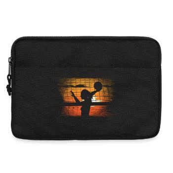 Volley-ball - Sacoche pour ordinateur portable 13 pouces - noir - Devant
