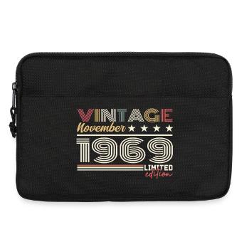 November 1969 - Laptoptasche 13" - Schwarz - Vorne