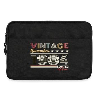 Novembre 1984 - Sacoche pour ordinateur portable 13 pouces - noir - Devant