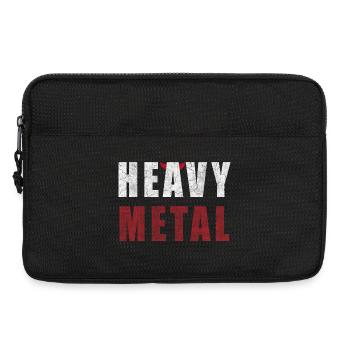 Heavy Metal Motif - Laptop bag 13" - black - Front