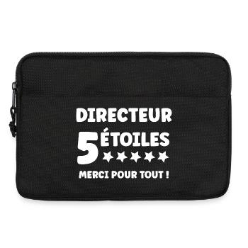 Regisseur - Laptoptasche 13" - Schwarz - Vorne