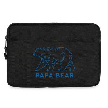 Papa Ours - Sacoche pour ordinateur portable 13 pouces - noir - Devant