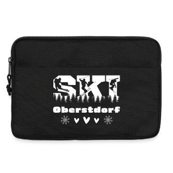 Ski - Vacances de ski - Oberstdorf - Sacoche pour ordinateur portable 13 pouces - noir - Devant