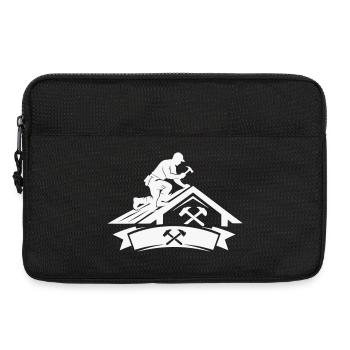 Roofer Master Motif - Laptop bag 13" - black - Front