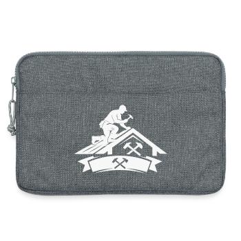Roofer Master Motif - Laptop bag 13" - heather grey - Front