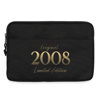 18e anniversaire février 2008 Vintage Vintage - Sacoche pour ordinateur portable 13 pouces - noir - Devant