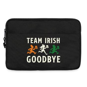 Team Irish Abschied St. Patrick's Day - Laptoptasche 13" - Schwarz - Vorne