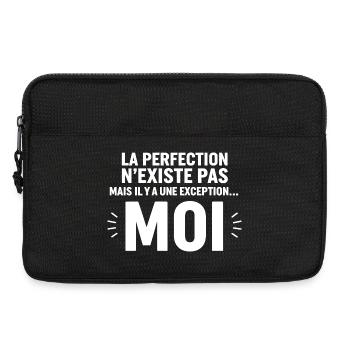 There is no such thing as perfection but there is a - Laptop bag 13" - black - Front