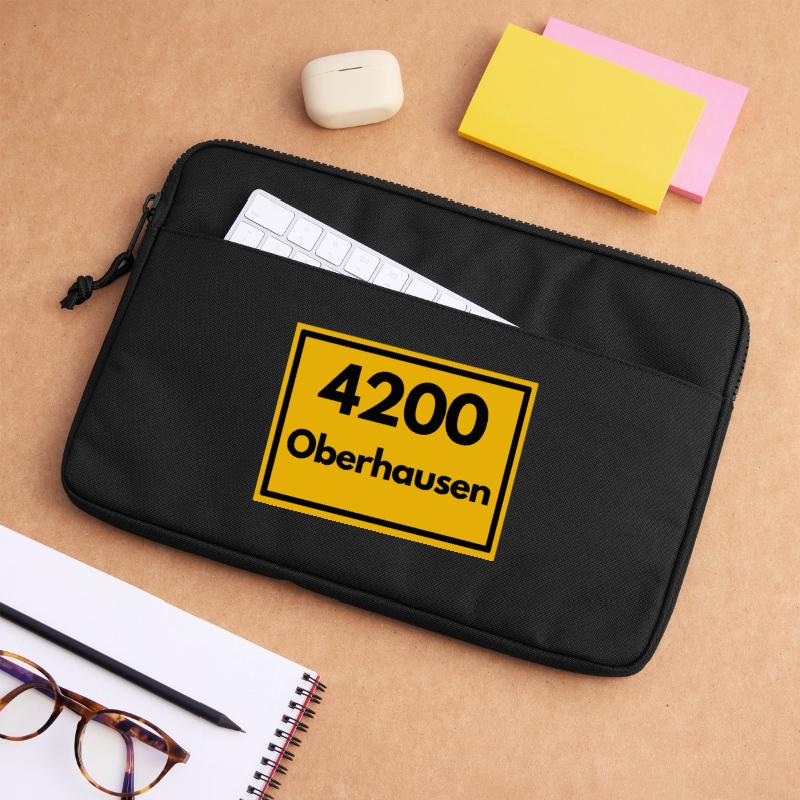 OLD POSTCODE POSTCODE RETRO 4200 OBERHAUSEN RUHR Laptop bag 13"