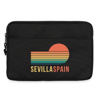 Sevilla Spain - Laptoptasche 13" - Schwarz - Vorne