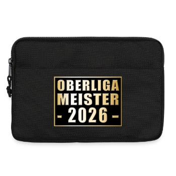 Champion of the Oberliga 2026 Oberliga Champion - Laptop bag 13" - black - Front