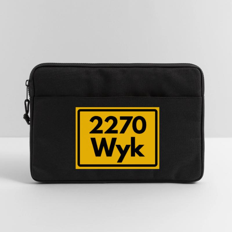 OLD POSTCODE POSTCODE RETRO 2270 WYK – FÖHR INSEL Laptop bag 13"