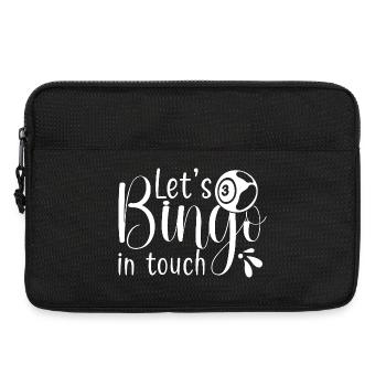 Bingo Player Let ́s Bingo In Touch Bingo - Laptop bag 13" - black - Front