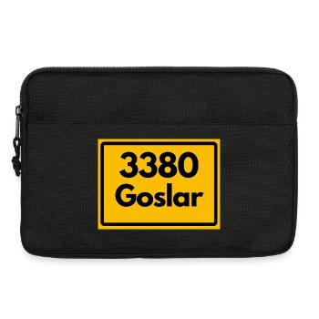 ANCIEN CODE POSTAL RÉTRO 3380 GOSLAR KAISERPFAL - Sacoche pour ordinateur portable 13 pouces - noir - Devant