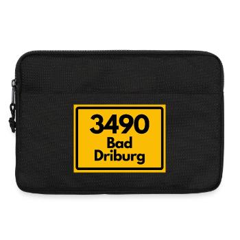 OLD POSTCODE POSTCODE RETRO 3490 BAD DRIBURG - Laptop bag 13" - black - Front