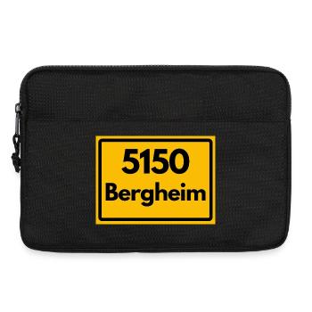ALTE POSTLEITZAHL PLZ RETRO 5150 BERGHEIM - Laptoptasche 13" - Schwarz - Vorne