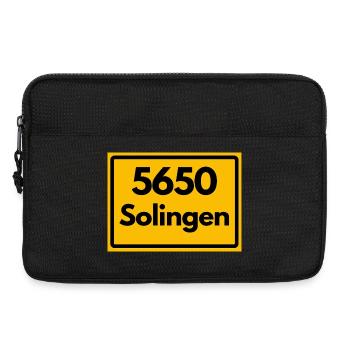 OLD POSTCODE POSTCODE RETRO 5650 SOLINGEN - Laptop bag 13" - black - Front