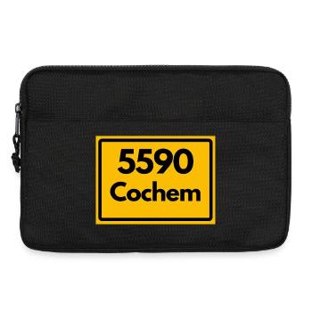 ALTE POSTLEITZAHL PLZ RETRO 5590 COCHEM - Laptoptasche 13" - Schwarz - Vorne