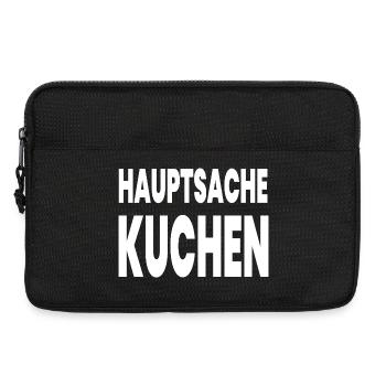 Kuchen - Laptoptasche 13" - Schwarz - Vorne
