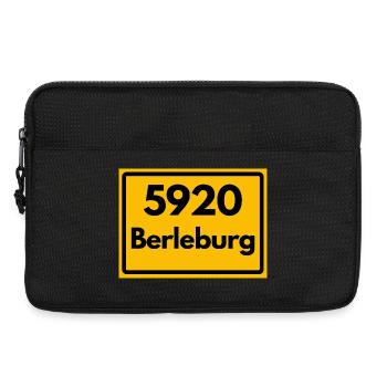 ANCIEN CODE POSTAL RETRO 5920 BERLEBURG - Sacoche pour ordinateur portable 13 pouces - noir - Devant