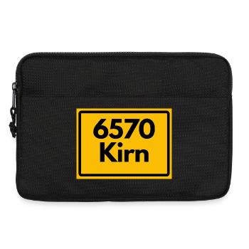 ALTE POSTLEITZAHL PLZ RETRO 6570 KIRN - Laptoptasche 13" - Schwarz - Vorne