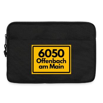 ALTE POSTLEITZAHL PLZ 6050 OFFENBACH AM MAIN HEIMA - Laptoptasche 13" - Schwarz - Vorne