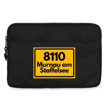 ALTE POSTLEITZAHL PLZ RETRO 8110 MURNAU STAFFELSEE - Laptoptasche 13" - Schwarz - Vorne