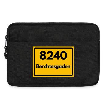 ALTE POSTLEITZAHL RETRO 8240 BERCHTESGADEN HEIMAT - Laptoptasche 13" - Schwarz - Vorne