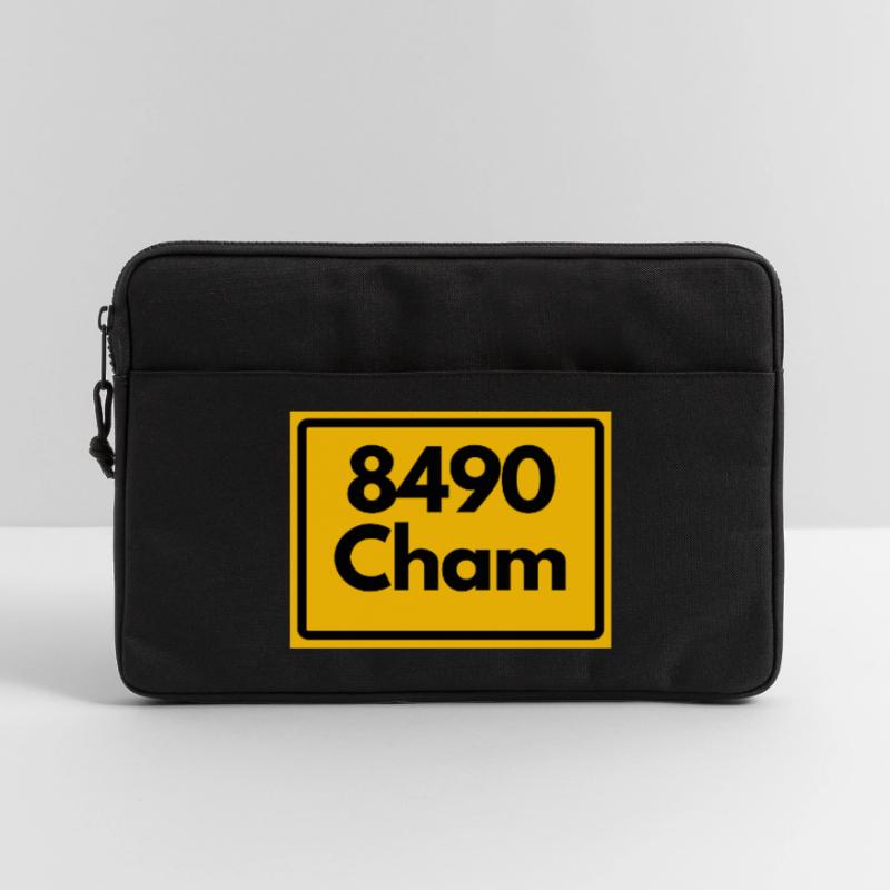 OLD POSTCODE POSTCODE RETRO 8490 CHAM HEIMATSTOLZ Laptop bag 13"