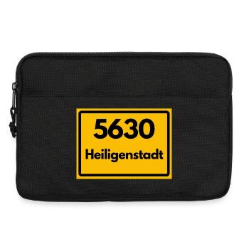 ALTE POSTLEITZAHL 5630 HEILIGENSTADT HEIMATSTOLZ - Laptoptasche 13" - Schwarz - Vorne