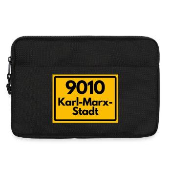 9010 09111 KARL-MARX-STADT SACHSEN  ALTE PLZ - Laptoptasche 13" - Schwarz - Vorne