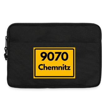 ALTE POSTLEITZAHL 9070 SACHSEN CHEMNITZ - Laptoptasche 13" - Schwarz - Vorne
