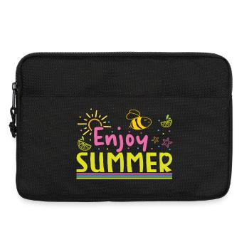 Profite de l’été - Sacoche pour ordinateur portable 13 pouces - noir - Devant