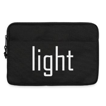 Hell Leicht Licht - light Sonne  - Laptoptasche 13" - Schwarz - Vorne