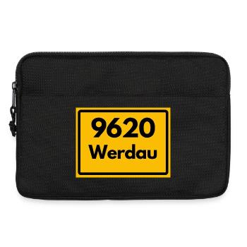 ALTE POSTLEITZAHL 9620 WERDAU SACHSEN - Laptoptasche 13" - Schwarz - Vorne