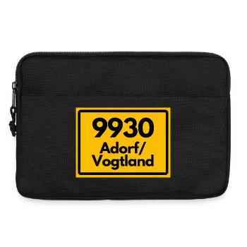 ALTE POSTLEITZAHL 9930 ADORF VOGTLAND SACHSEN - Laptoptasche 13" - Schwarz - Vorne