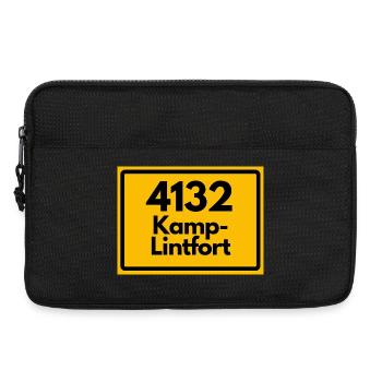 ALTE POSTLEITZAHL 4132 PLZ 47475 KAMP LINTFORT NRW - Laptoptasche 13" - Schwarz - Vorne